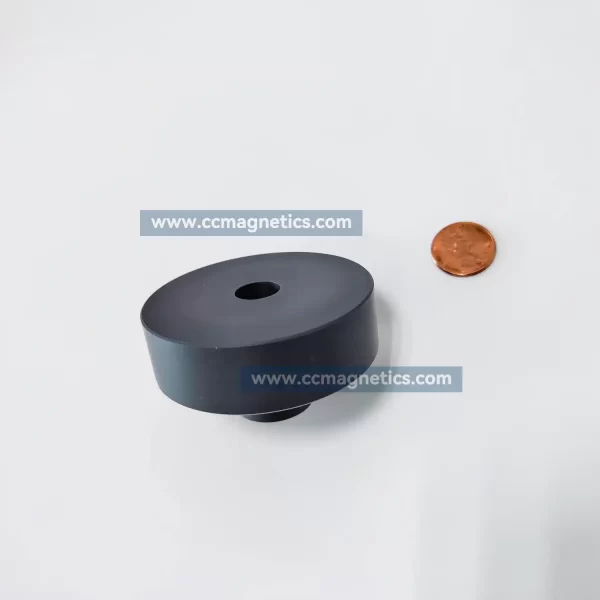 Rigid PVC disc magnetic coupling