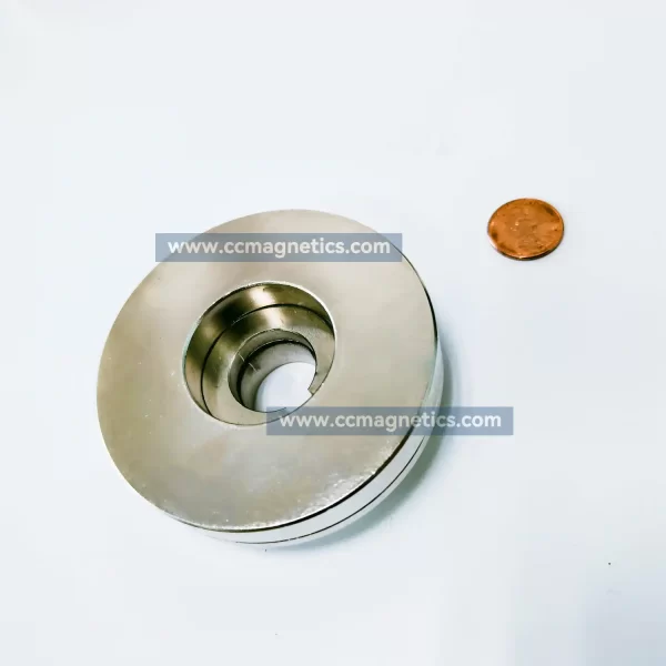 Disc Type Magnetic Couplings With Bearing