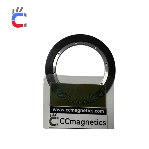 Rotary actuator magnetic ring