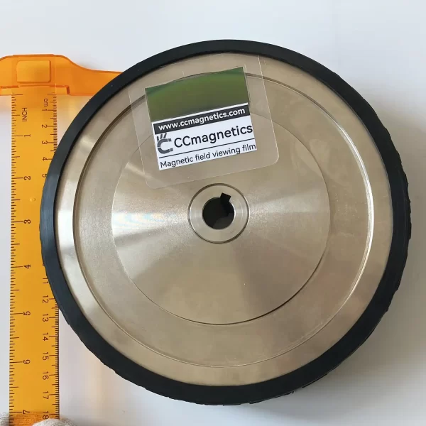 Magnetic holding wheels